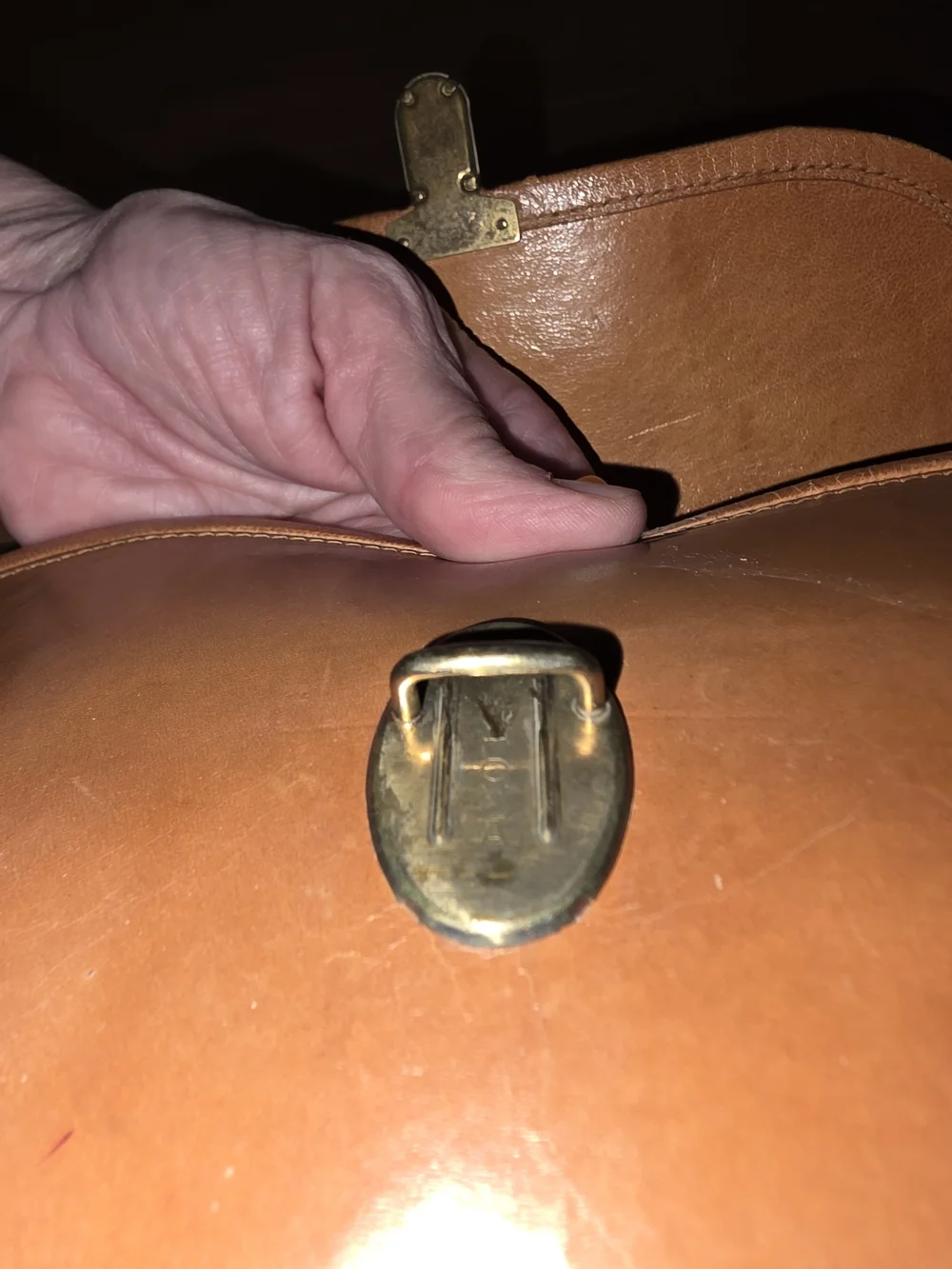VINTAGE CAMERA BAG Leather Messenger Bag for Men CLEAN NO ODORS AMAZING